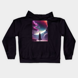 The Moon Thief Kids Hoodie